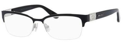 JIMMY CHOO Eyeglasses 86 0QR7 Black Palladium 53MM