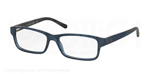 Polo Ralph Lauren Eyeglasses PH2132 5525 Matte Crystal Blue 53 16 140