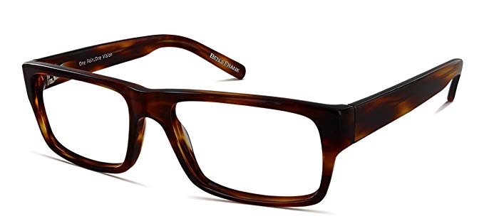 Benji Frank Mckinley 53mm Vintage Classic Retro Prescription Designer Eyeglasses Square