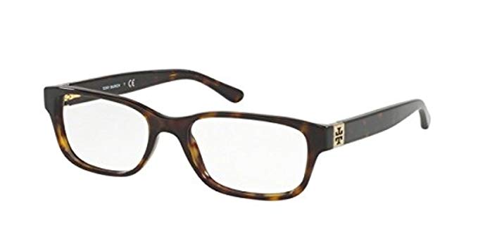 Tory Burch TY2067 Eyeglass Frames 1378-50 - Dark Tortoise TY2067-1378-50