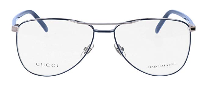 Gucci Womens GG 4218 Blue - Eyeglasses lenses 55 mm