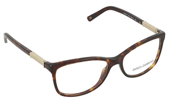 Dolce & Gabbana Women's DG3107 Eyeglasses Havana 52mm