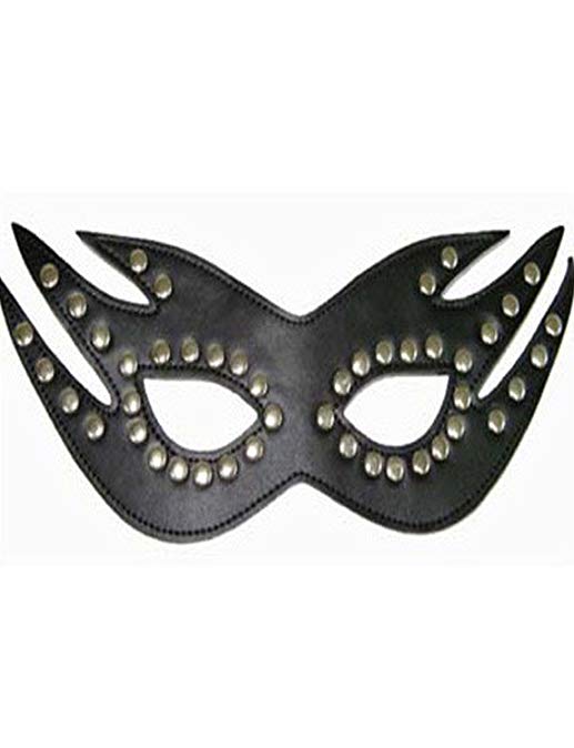 Yummy Bee Deluxe Leather Cat Eye Mask Woman One Size Black