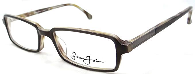 Brand New Authentic Sean John Rx Eyeglasses Frames Sj2012 309 54x18 Olive Horn