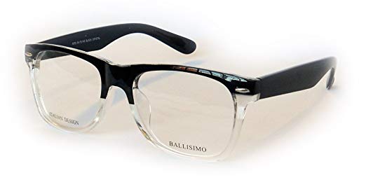 Ballisimo 6002 Unisex Eyeglasses Black Crystal