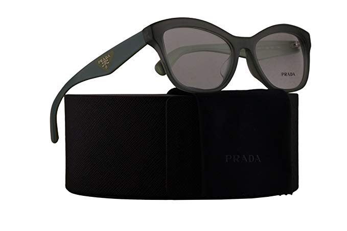 Prada PR29RVF Eyeglasses 54-17-140 Opal Dark Green w/Demo Clear Lens UEI1O1 VPR29RF VPR 29RF PR 29RV