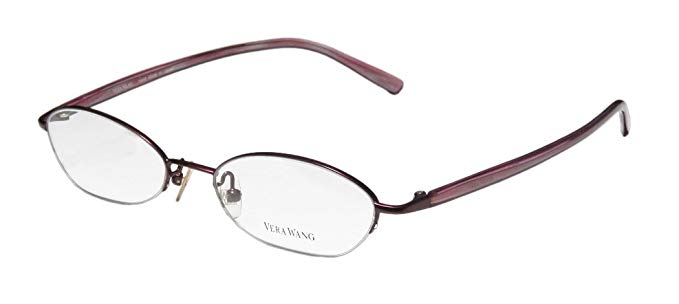 VERA WANG Eyeglasses V138 Amethyst Cream 50MM