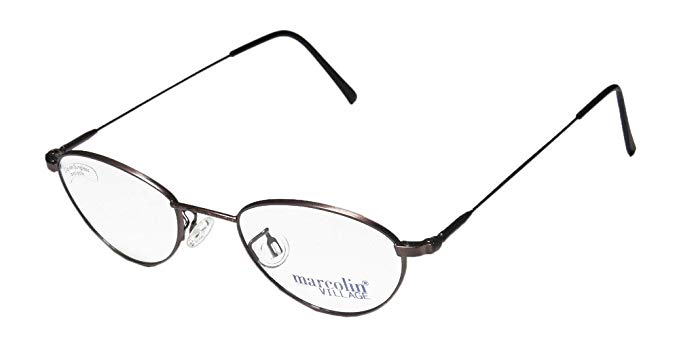 Marcolin Village 47 6395 Womens/Mens Designer Full-rim Spring Hinges Sophisticated Made In Italy Eyeglasses/Eyewear