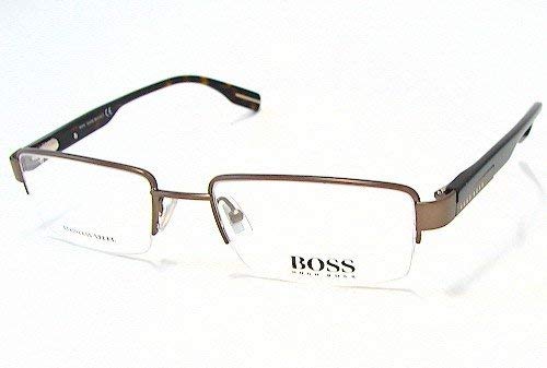 HUGO BOSS EYEGLASSES BS 0159 0TQQ MTTEBRWN/DKHVNA