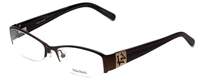 VERA WANG Eyeglasses V056 Brown 53MM