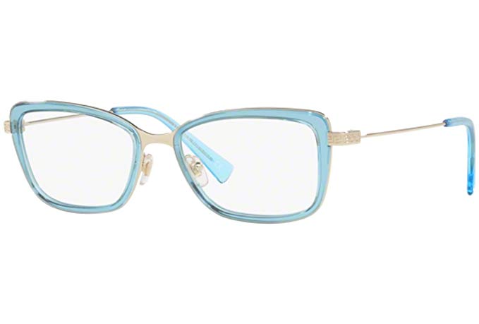 Eyeglasses Versace VE 1243 1403 PALE GOLD/BLUE TRANSP