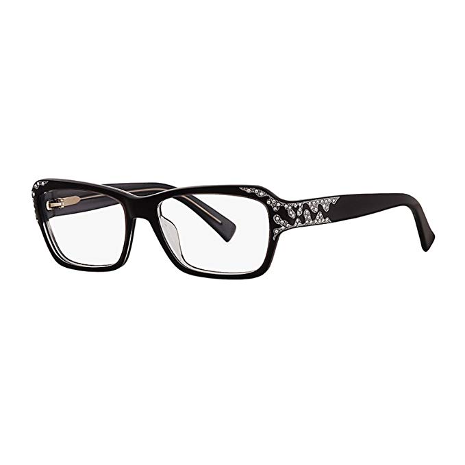 Caviar 6171 Eyeglasses Frames Black (C24) Crystal Stones New