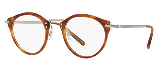 New Oliver Peoples OV 5184 OP-505 1483 Semi Matte Light Brown Eye Wear