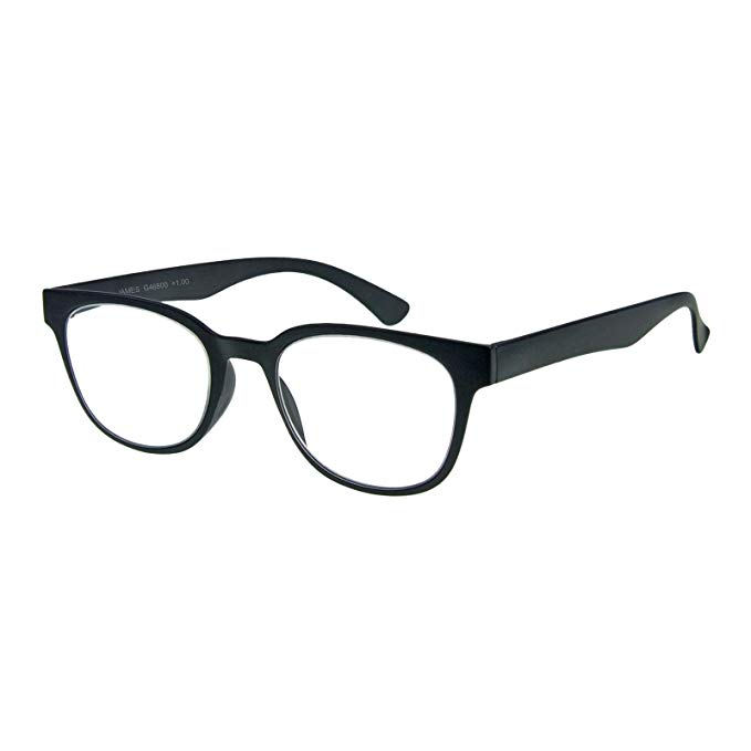 I NEED YOU Readers, James Retro, Men & Women, Full Rim, Spring Hinges