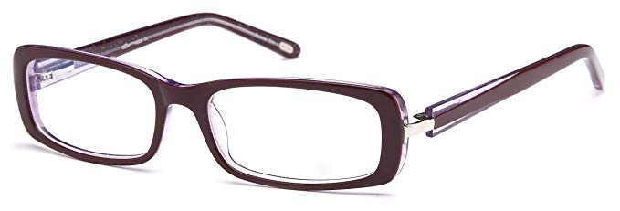 Womens Rectangular Glasses Frames Prescription Eyeglasses Rxable 51-16-135