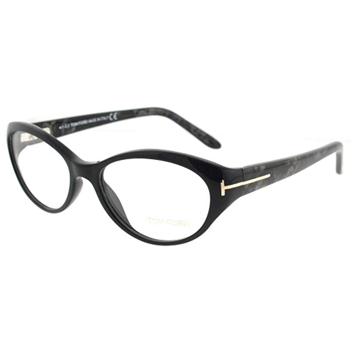 Tom Ford Eyeglasses TF5244 001 Size:54 Shiny Black/Pearl 5244