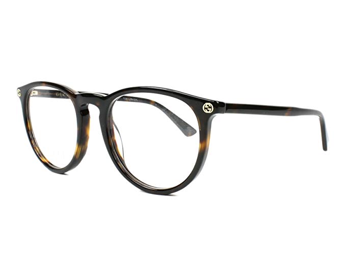 Gucci GG0027O Plastic Round Eyeglasses Size 50 mm