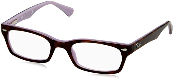 Ray-Ban Women's RX5150 Eyeglasses Top Havana On Opal Violet 50mm