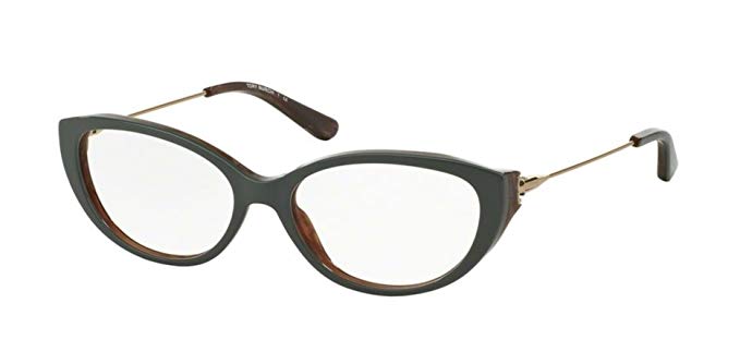 Tory Burch Eyeglasses TY2048A 1356 Olive Horn 52 15 135