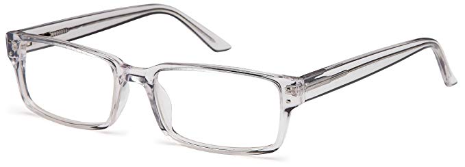 Unisex Rectangular Glasses Frames Prescription Eyeglasses 54-18-145