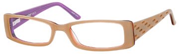 Seventeen 5352 in Coral Sky Designer Reading Glass Frames ; Demo Lens