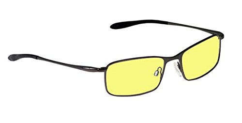 Night Driving Glasses - Phenom with Canary Yellow Anti-reflective Double Sided Lenses