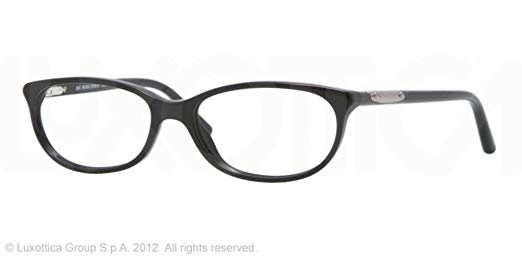 Burberry BE2097 Eyeglasses 3001 Shiny Black