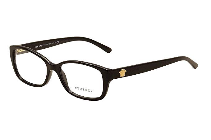 Versace Eyeglasses VE3207 GB1 Black 54 16 140