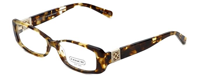 COACH HC 6006B Eyeglasses 5045 Spotty Tortoise Demo Lens 53-16-135