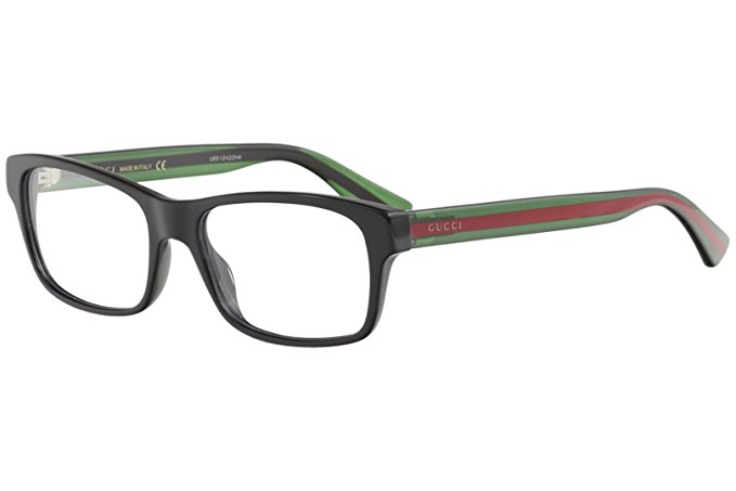 Gucci - GG0006O Plastic Rectangle Eyeglasses 2 Sizes