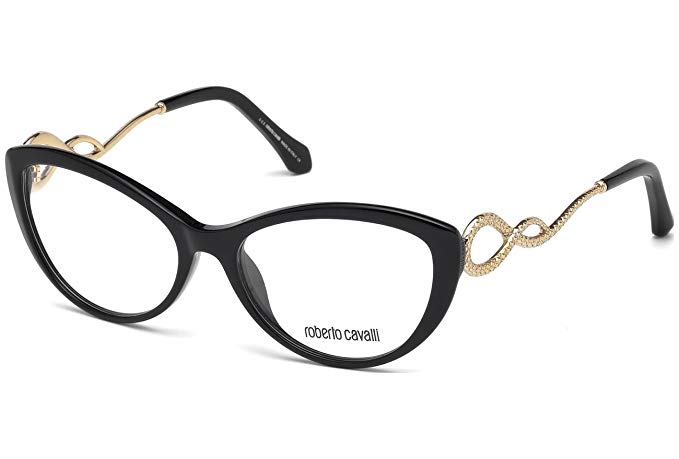 Eyeglasses Roberto Cavalli 5009 Black Cat-eye