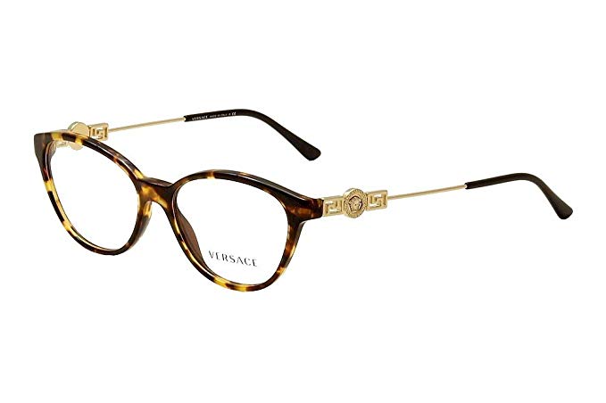 Versace Women's VE3215 Eyeglasses Havana 54mm