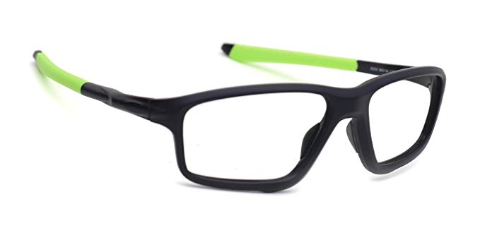 TIJN Stylish Sporty Optics Wrap Muscular Eyeglasses