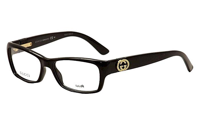 GUCCI EYEGLASSES 3773/U D28 SHINY BLACK 53-15-140