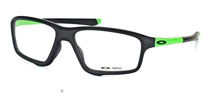 Oakley OO8076-05 Crosslink Zero Green Fade Collection - Olympic Games, Black/Green, 56mm, Eyewear Frames