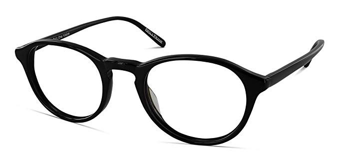 Benji Frank Pierce John Lennon Nerdy Black Round Retro Vintage Eyeglasses Mens Womens Eyewear