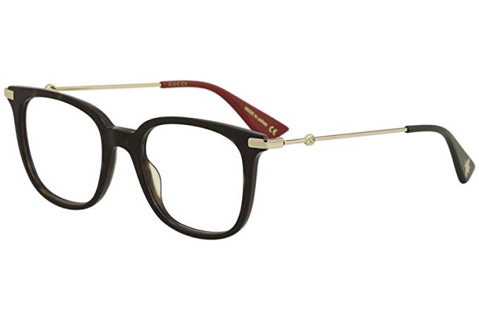 Eyeglasses Gucci GG 0110 O- 002 002 AVANA / GOLD