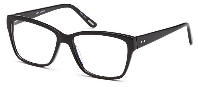 Womens Glasses Frames Black Prescription Eyeglasses Rxable 54-17-142