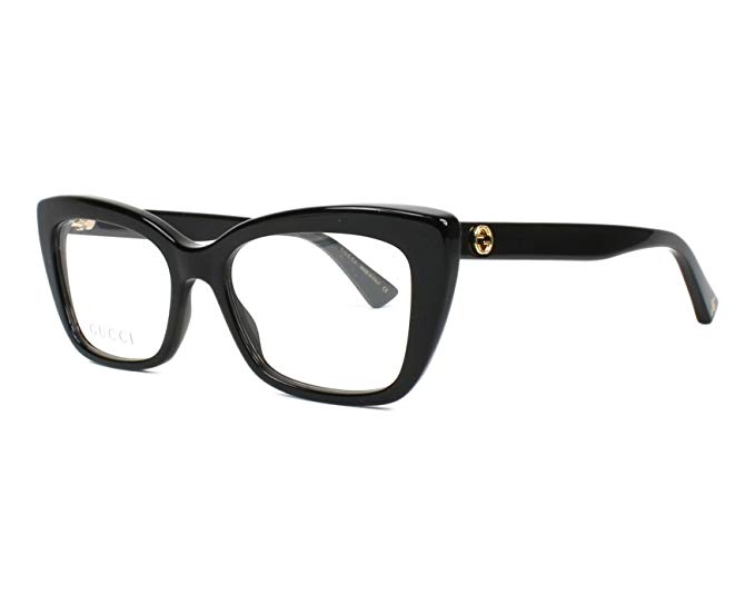 Eyeglasses Gucci GG 0165 O- 001 BLACK /