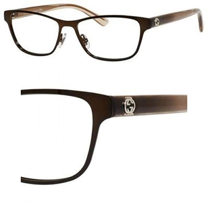 GUCCI Eyeglasses 4259 0UMN Brown Crystal 52MM