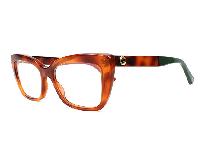 Eyeglasses Gucci GG 0165 O- 004 HAVANA /