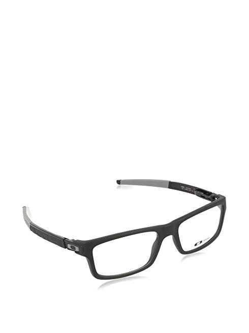 Oakley Currency Eyeglasses OX8026-1354 [Satin Black Frame/Grey Icon & Ear Socks]