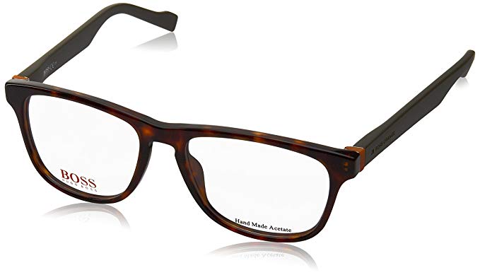 Hugo Boss Orange Rx Eyeglasses - 0180 0K8B - Havana Military Green (53/17/140)