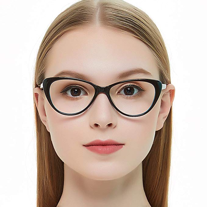 OCCI CHIARI Acetate Cateye Non-Prescription eyewear frame Optical Eyeglasses Women