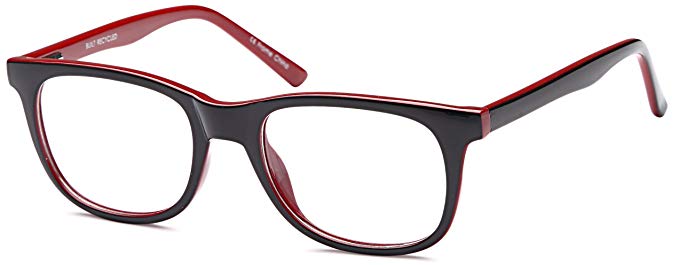 DALIX Womens Prescription Eyeglasses Frames 49-19-140-38 RXable in Black Blue Re