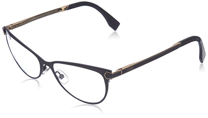 FENDI Eyeglasses 0024 07Wh Shiny Black 53MM