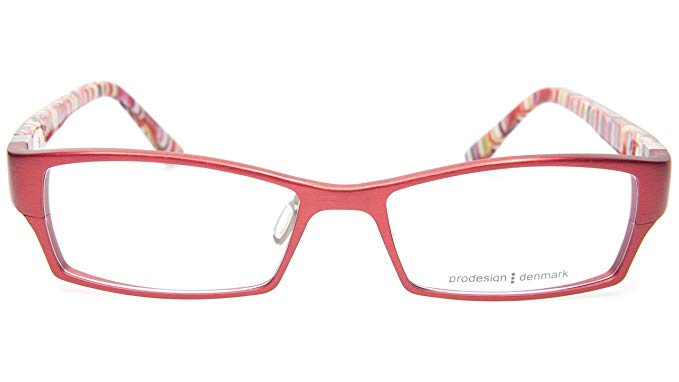 NEW PRODESIGN DENMARK 7901 c.4021 RED EYEGLASSES FRAME 52-16-135 LE B29mm Japan