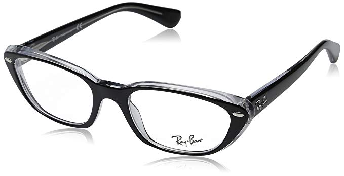 Ray Ban Eyeglasses RB 5242 BLACK 2034 RX5242 X53MM