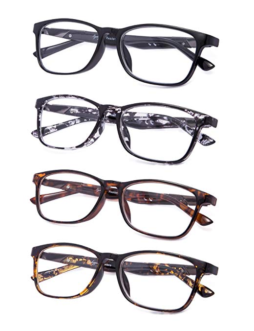 4-Pack fashion Reading Glasses